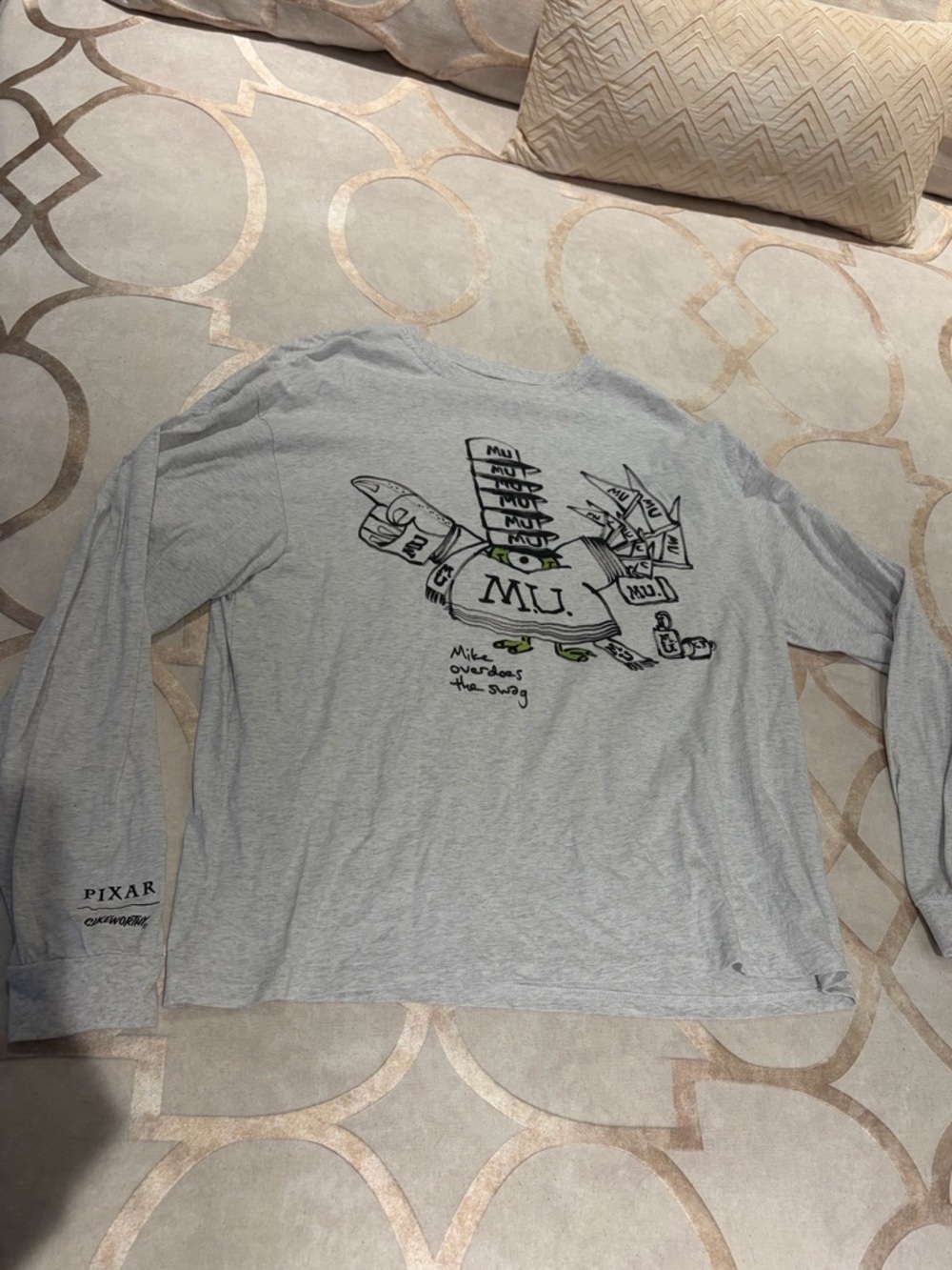 BNWOT Cakeworthy x Pixar Monsters University Graphic Long Sleeve Tee